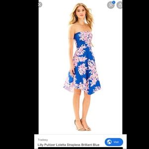Lily Pulitzer Loletta Strapless Dress